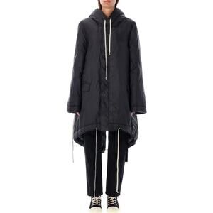 DRKSHDW by Rick Owens Fishtail Parka in Black - Women's